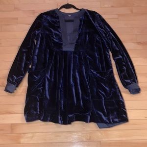 Velvet free people dress